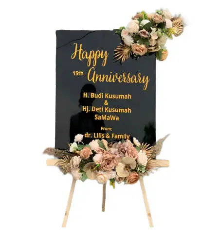Papan Bunga Akrilik Blulukan